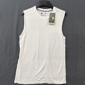 Men’s Xersion White Sleeveless Shirt NEW